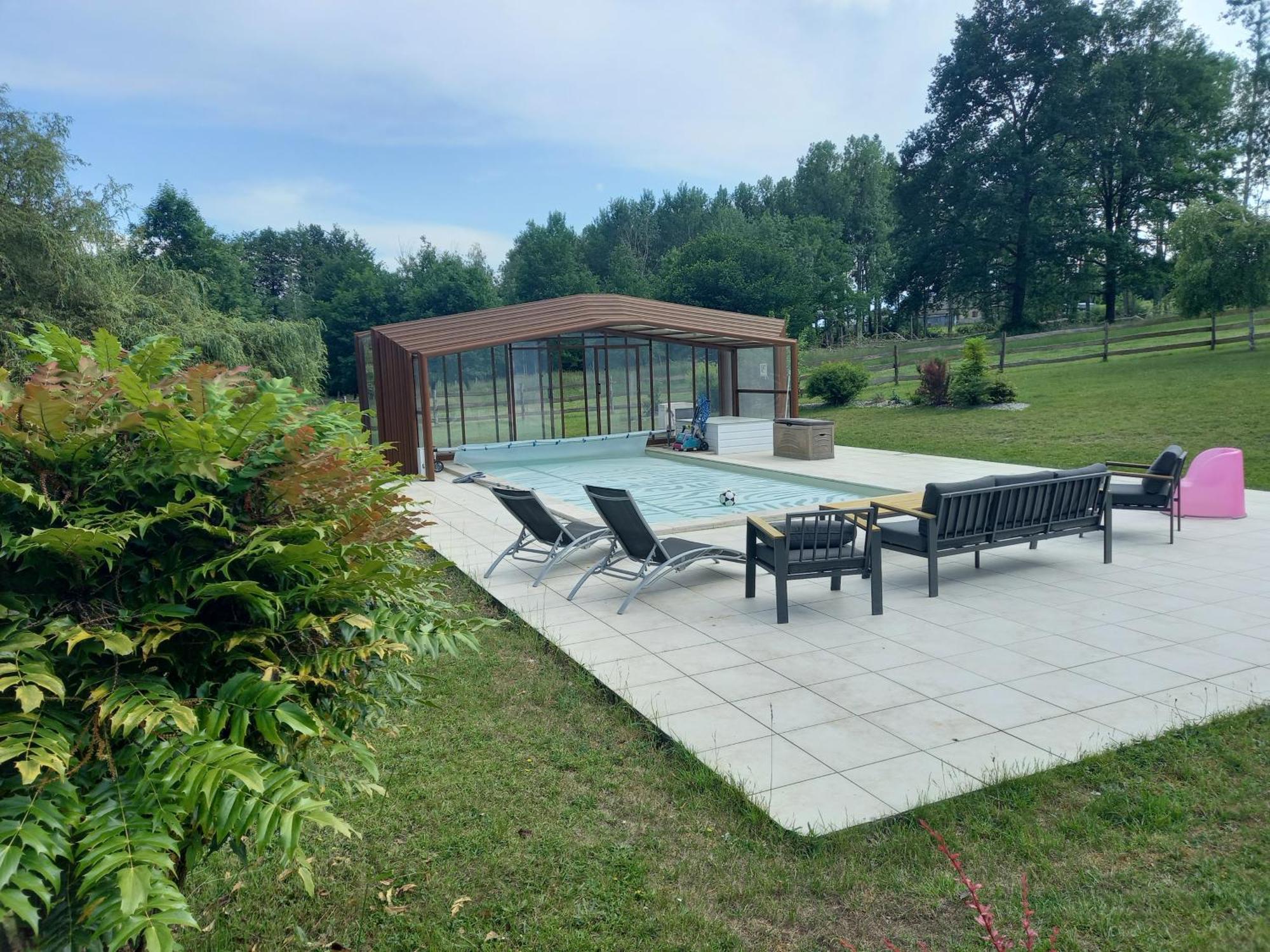 Chalet Au Coeur De La Nature Le Grand-Lucé Exteriör bild